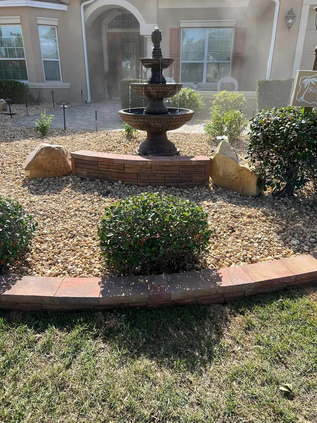 Custom water feature